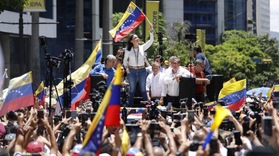 VENEZUELA ELECCIONES OPOSICIÓN PROTESTA 20240828