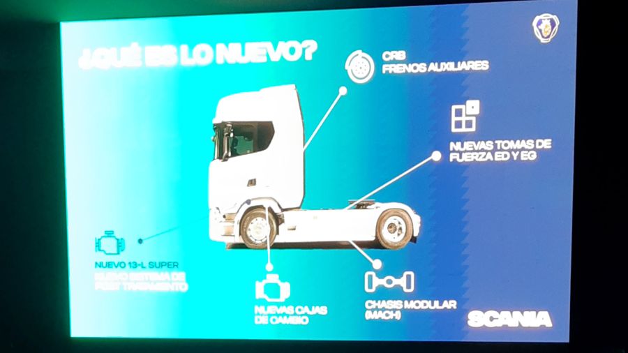 Scania presentó el camión Diesel más eficiente de su historia 