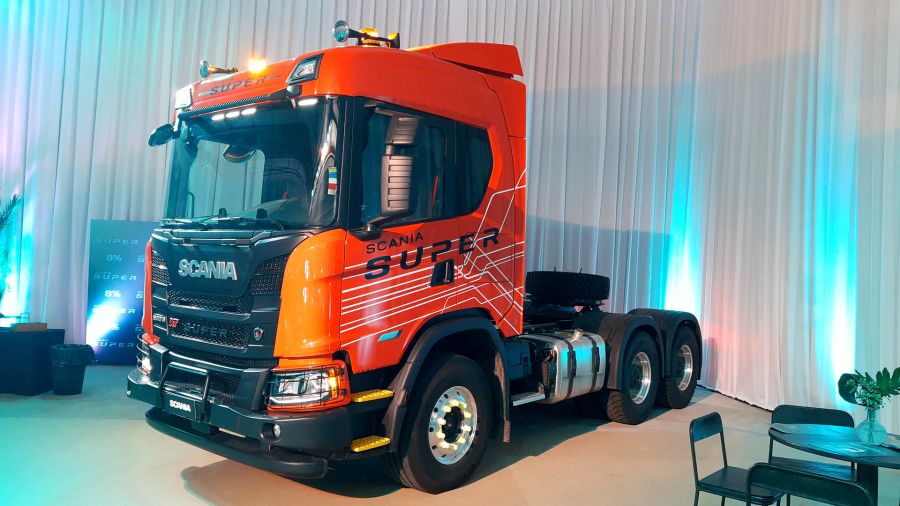 Scania presentó el camión Diesel más eficiente de su historia 