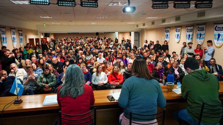 Grabois encabezó el lanzamiento de la Fundación para el Desarrollo Humano Integral.