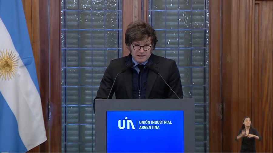 Discurso del Presidente Javier Milei en el encuentro por el Día de la Industria en la Unión Industrial Argentina (UIA).