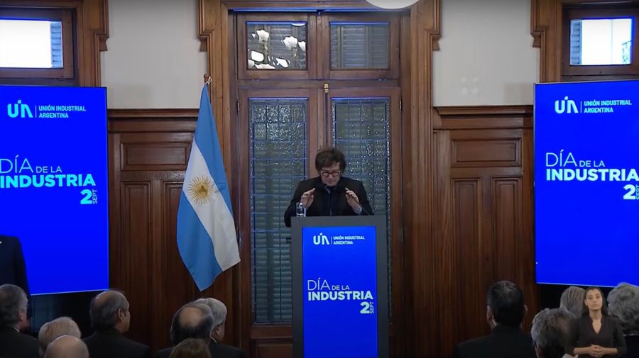 Discurso del Presidente Javier Milei en el encuentro por el Día de la Industria en la Unión Industrial Argentina (UIA).