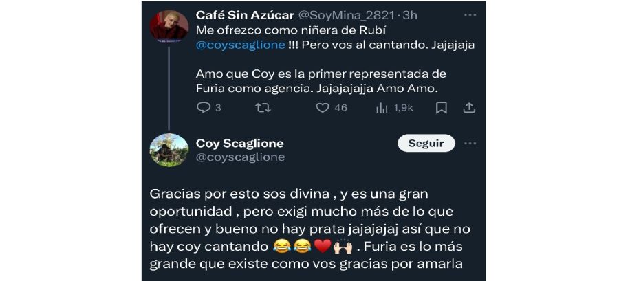 Coy Scaglione rechazó ir al Cantando 2024