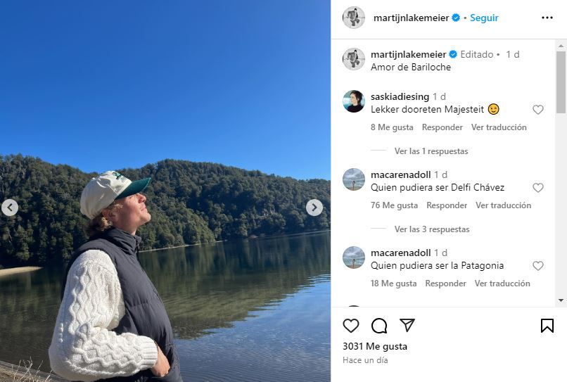 Las fotos de los protagonistas de Máxima en Bariloche 