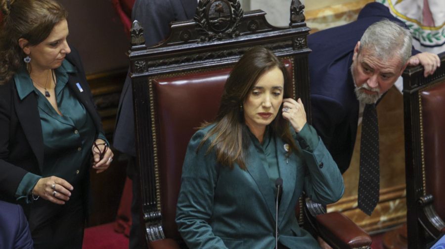 Victoria Villarruel en el Senado