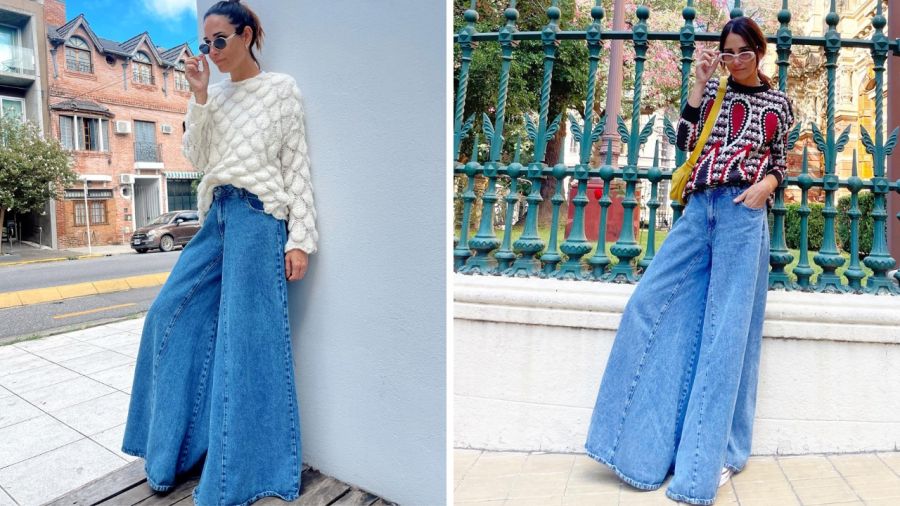 Jeans Palazzo que serán tendencia esta primavera