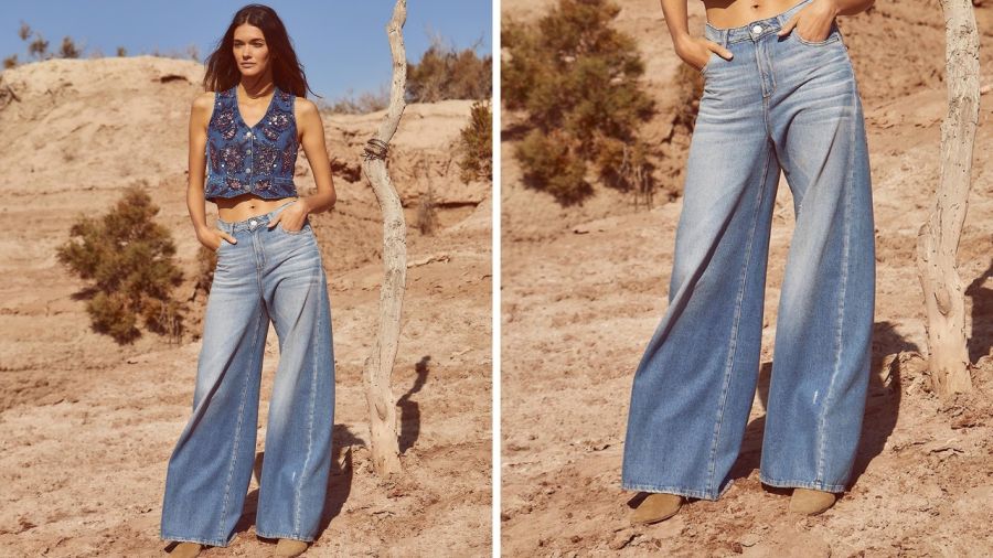 Jeans Palazzo que serán tendencia esta primavera