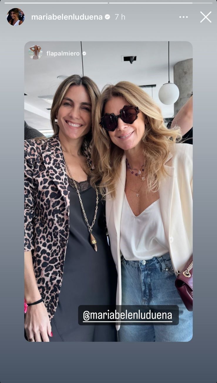 María Belén Ludueña y Flavia Palmiero