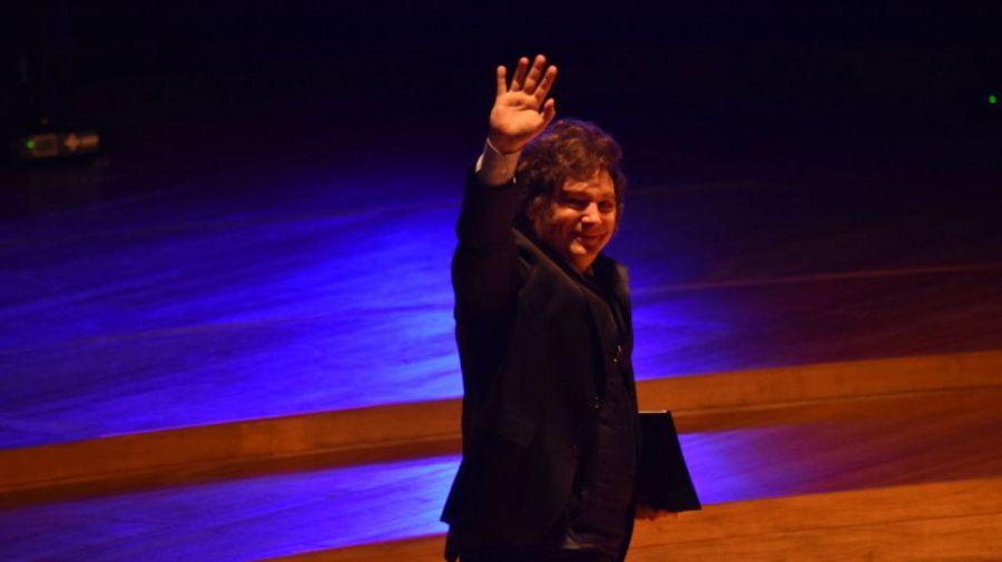 El presidente Javier Milei en el Foro Madrid