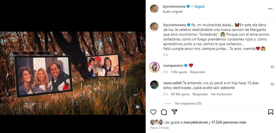 El recuedo a Romina Yan