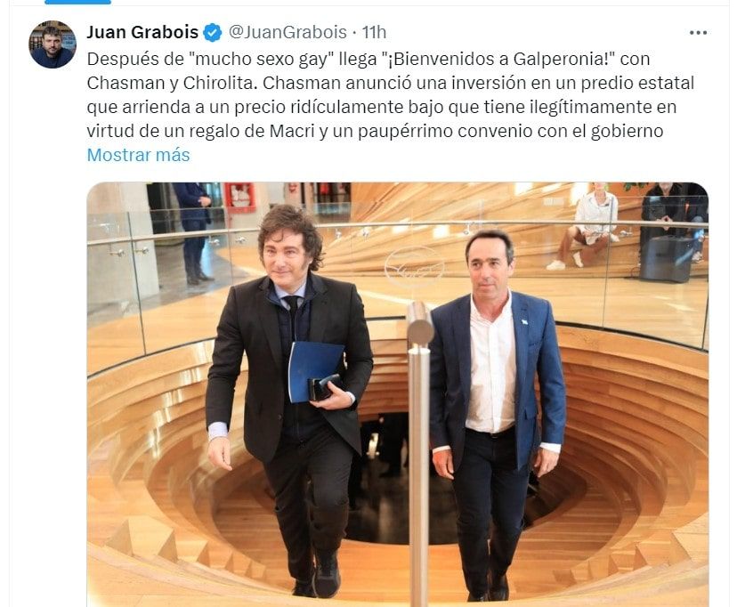 Grabois Vs Galperin en X