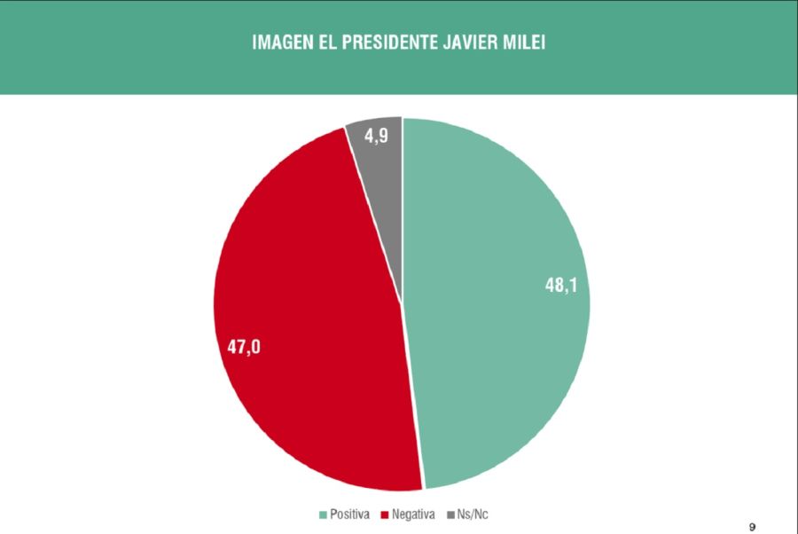 Encuesta Analogía: Imagen Milei