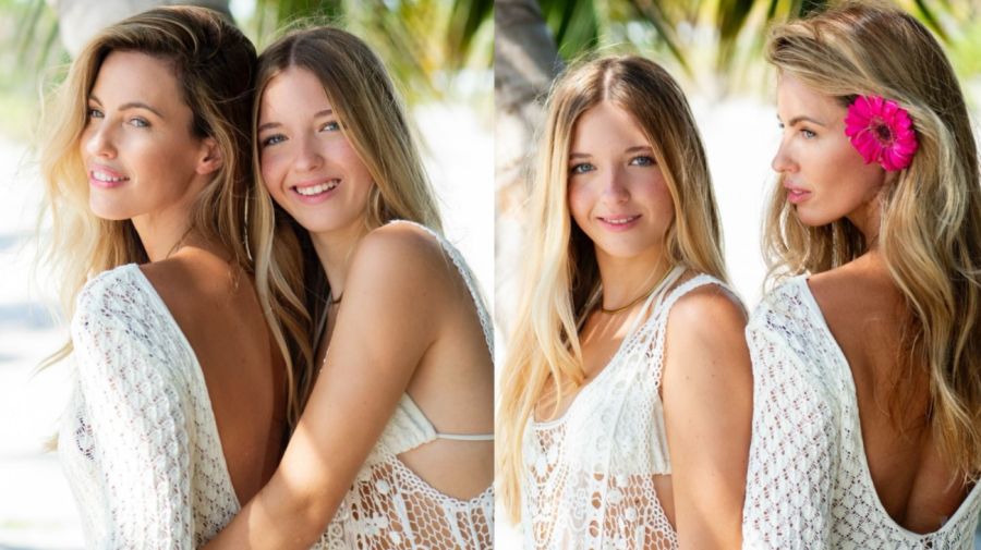 Rocío Guirao Díaz y su hija Aitana