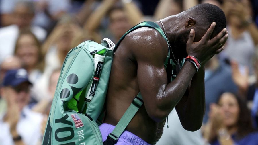 Tiafoe se fue desolado del US Open.