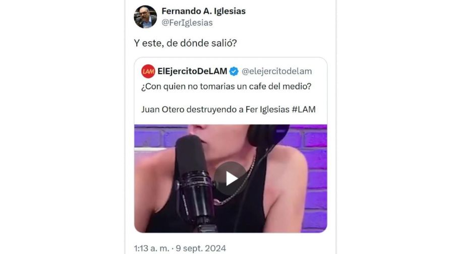 Fernando Igelsias contra Juan Otero