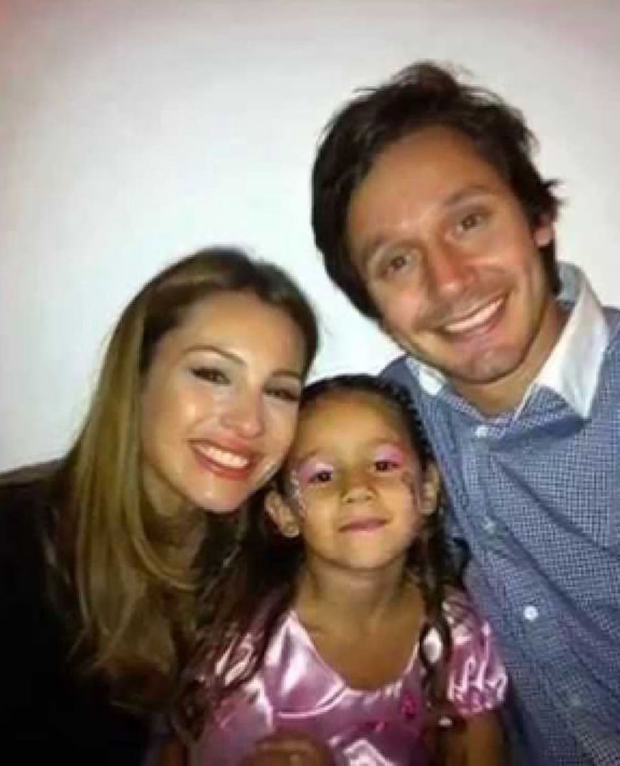 Pampita, Blanca y Benjamin Vicuña