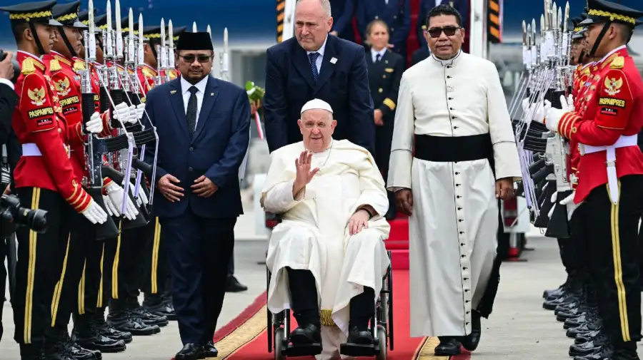 Papa Francisco gira por Indonesia y naciones del Pacífico