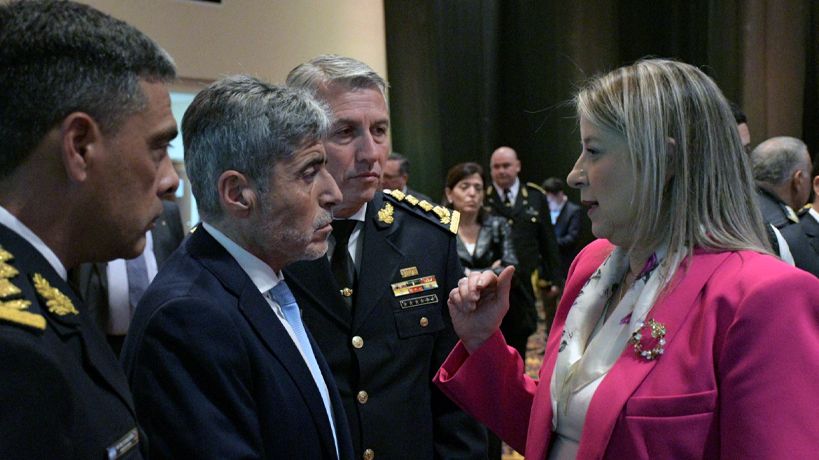 Quinteros junto a Monteoliva