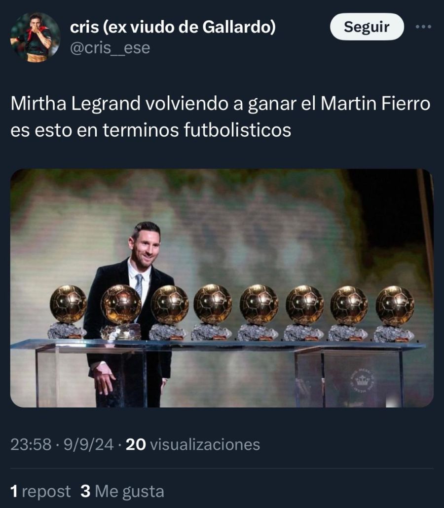 Memes Martin Fierro 2024