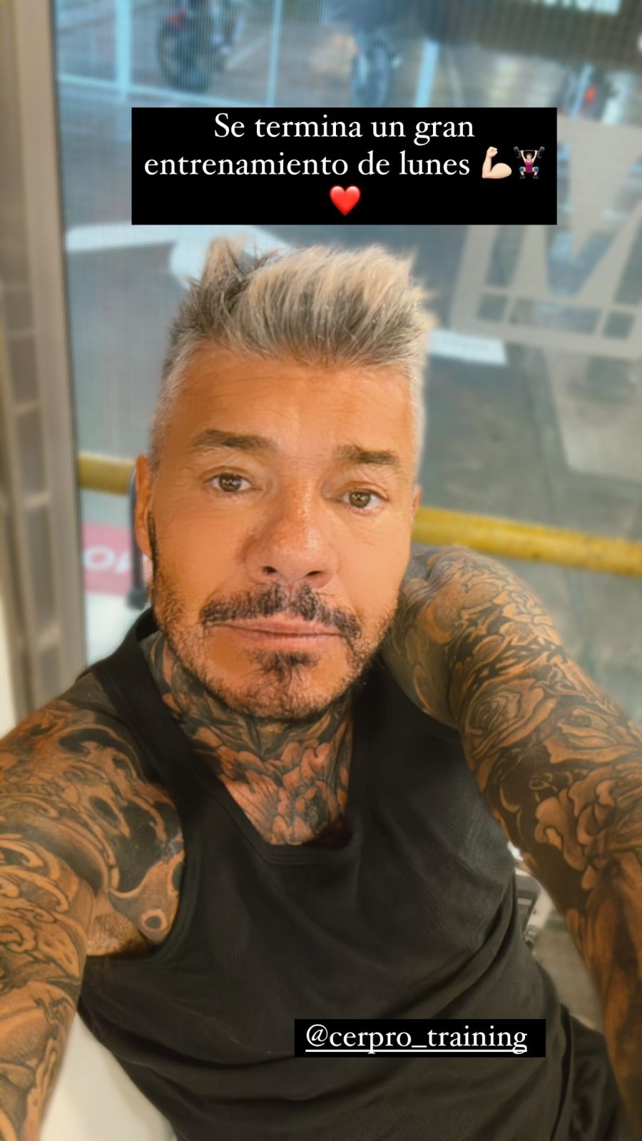 Qué hizo Marcelo Tinelli durante los Martin Fierro