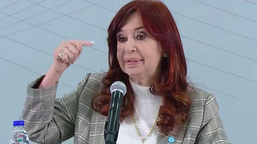 Cristina Fernández de Kirchner habla en Merlo 20240913