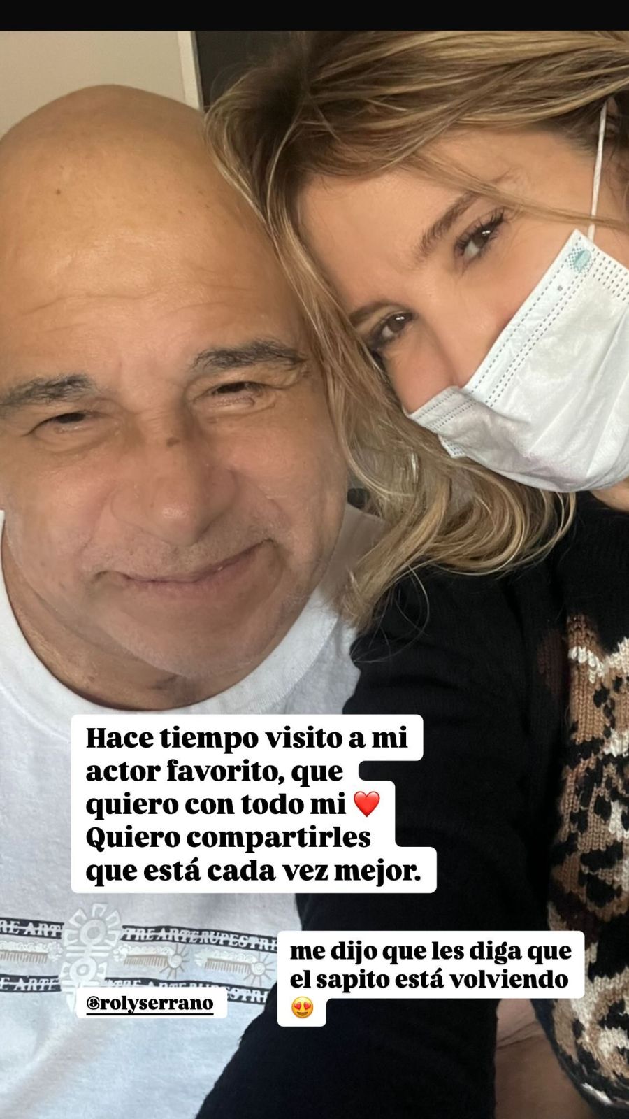 El parte médico de Roly Serrano, por Guillermina Valdés