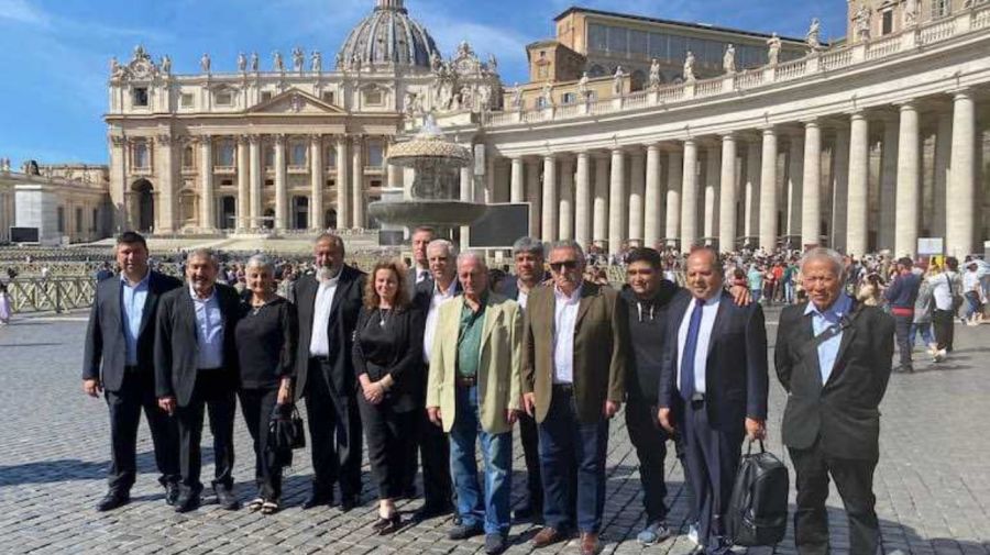 Encuentro de la CGT con el Papa Francisco