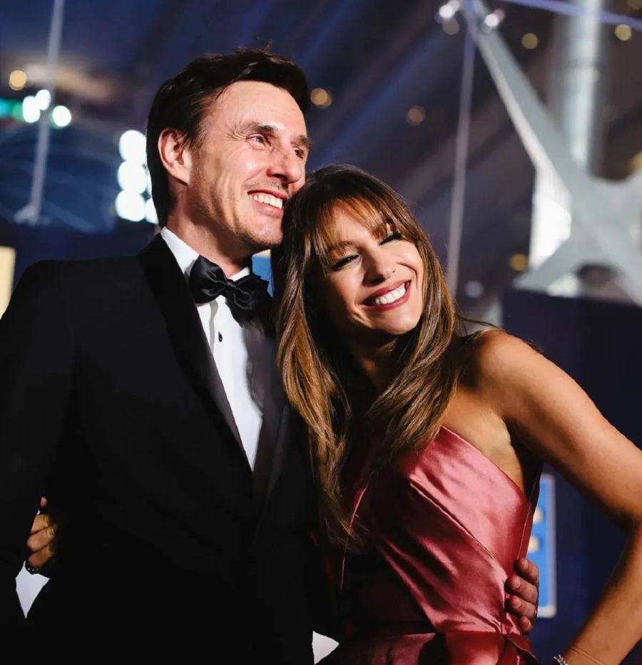 Pampita y Roberto García Moritan