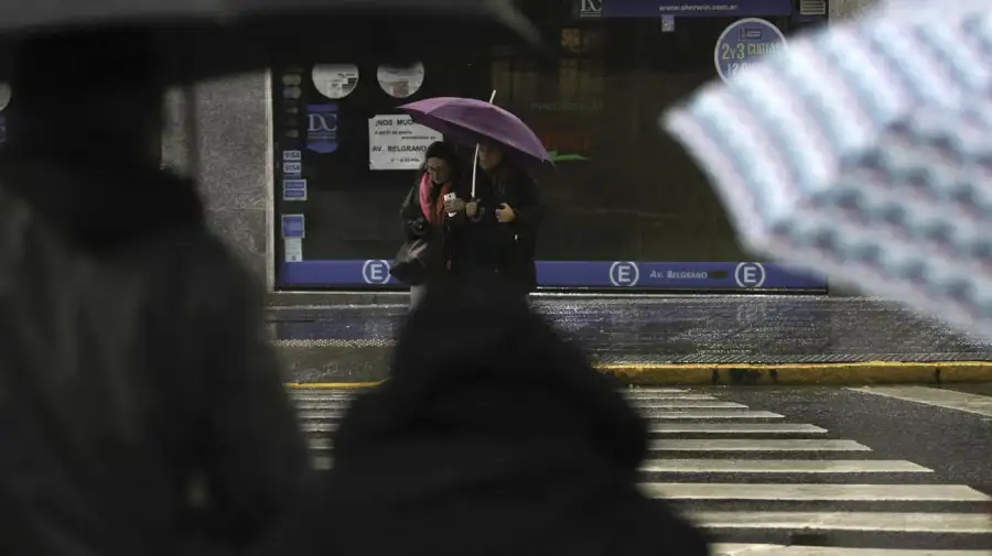 Lluvias en CABA