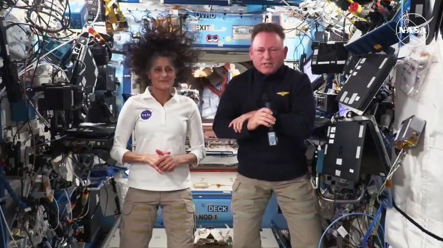 Astronautas varados de la NASA hablan sobre las elecciones en Estados Unidos