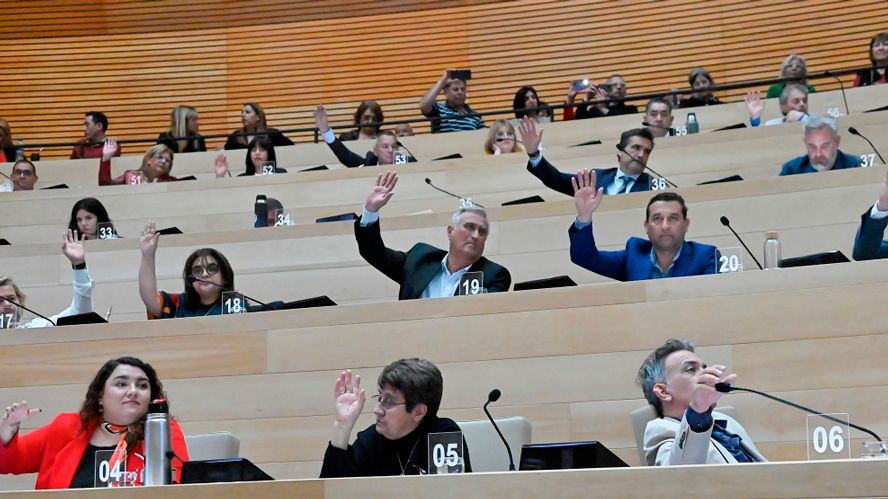 Bloque oficialista en la Legislatura de Córdoba