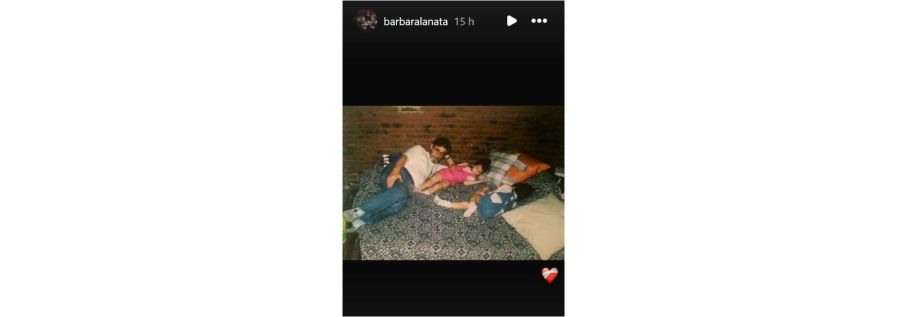 La foto que subió Barbara Lanata junto a Jorge