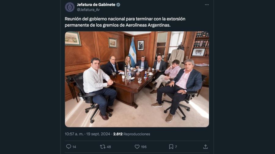 Reunion de gabinete