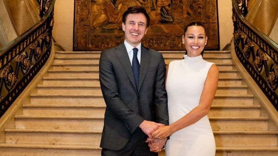 Roberto García Moritán y Pampita 