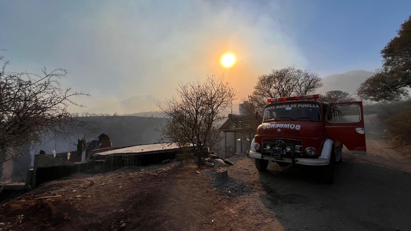 Incendios en Capilla 