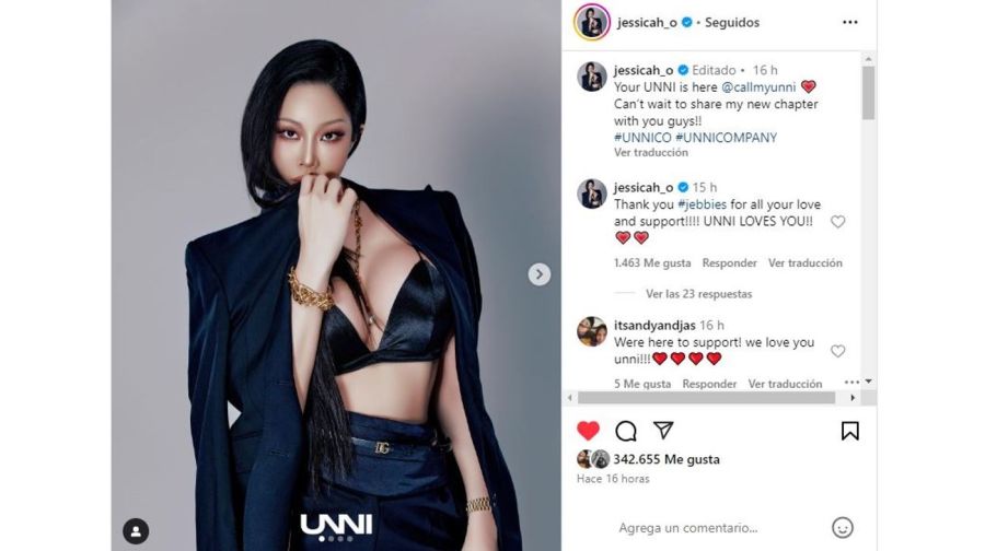 UNNI la nueva agencia de Jessi 