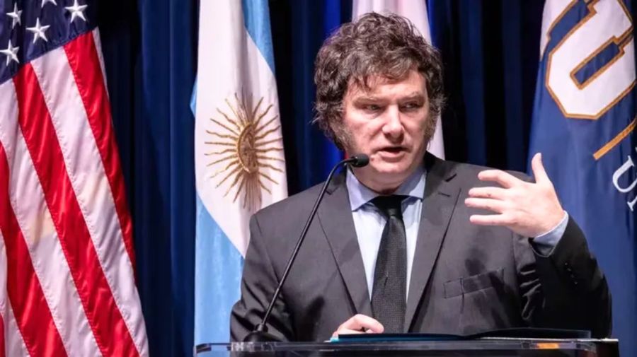 Javier Milei en Estados Unidos