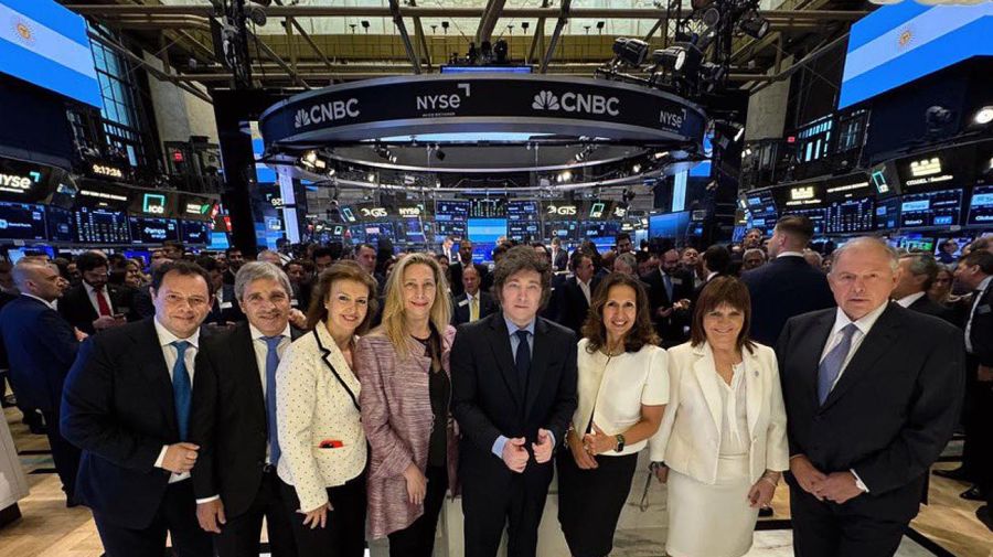 Milei en Wall Street