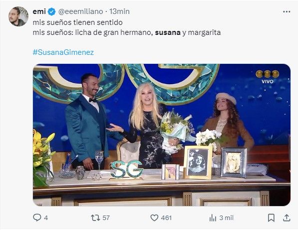 Los mejores memes del regreso de Susana Giménez a la televisión