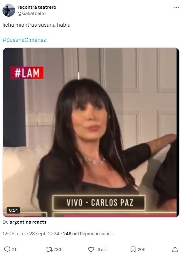 Los mejores memes del regreso de Susana Giménez a la televisión