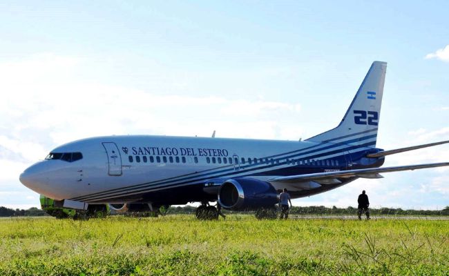 Avión hidrante de Santiago del Estero que nunca voló