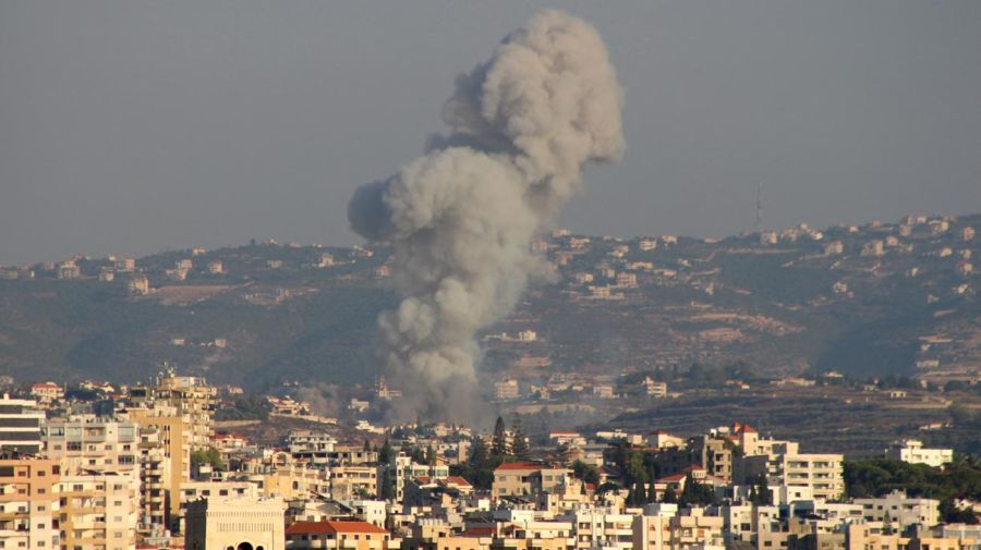 Bombardeos israelíes en el Libano