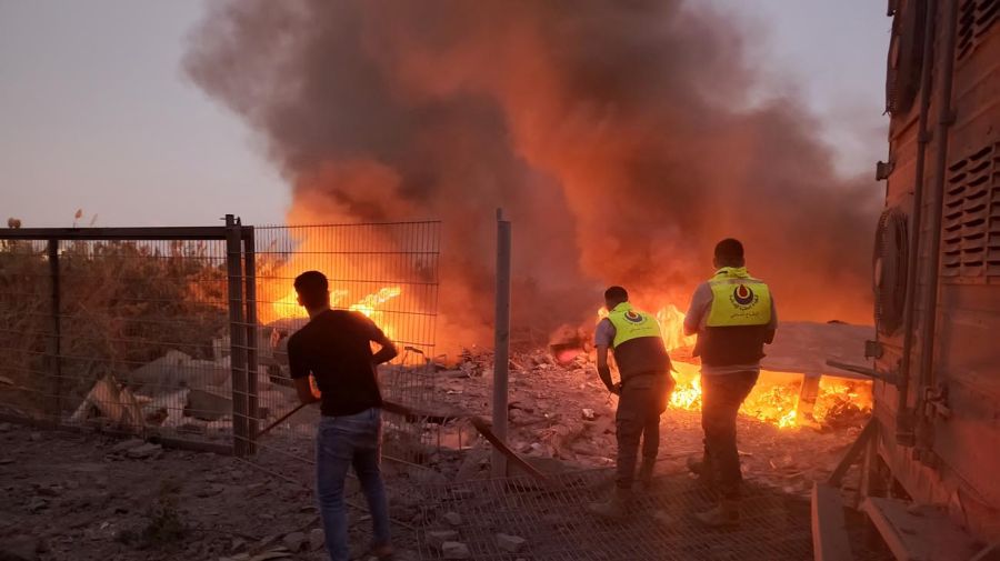 Bombardeos israelíes en el Libano