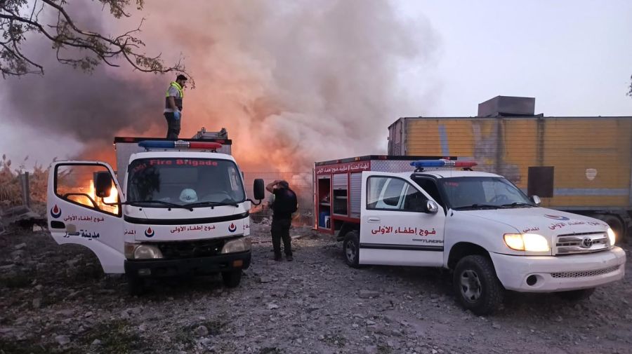 Bombardeos israelíes en el Libano