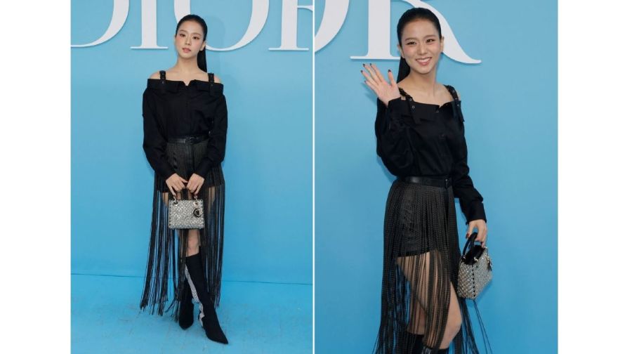 Jisoo en el Paris Fashion Week 2024 para Dior