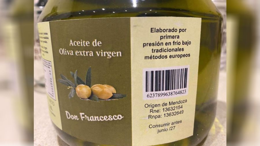 Aceite de oliva prohibido por ANMAT