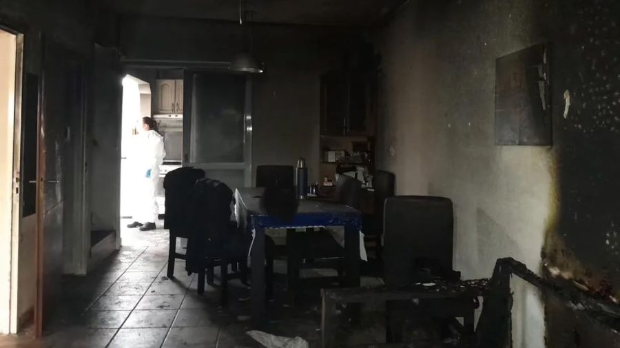 Incendio de la casa de Tota Santillán