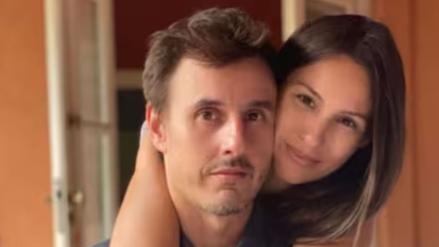 Pampita y Roberto García Moritán