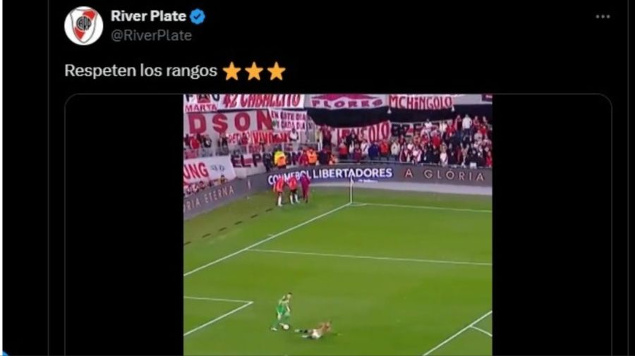 River respeten los rangos