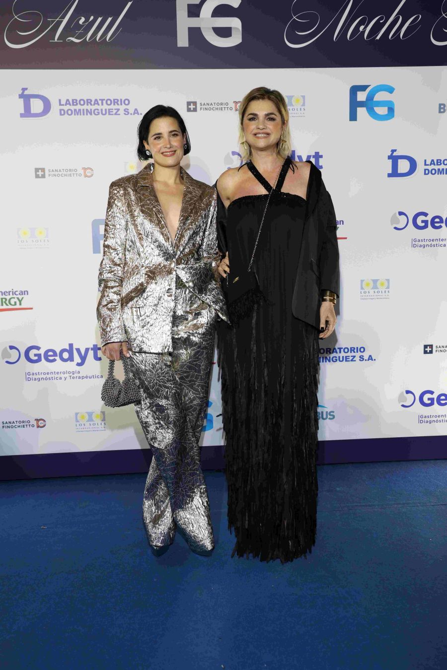 Celebridades Gala Azul